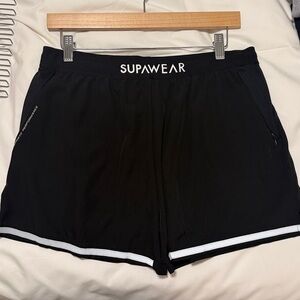 Men's Black Athletic Shorts